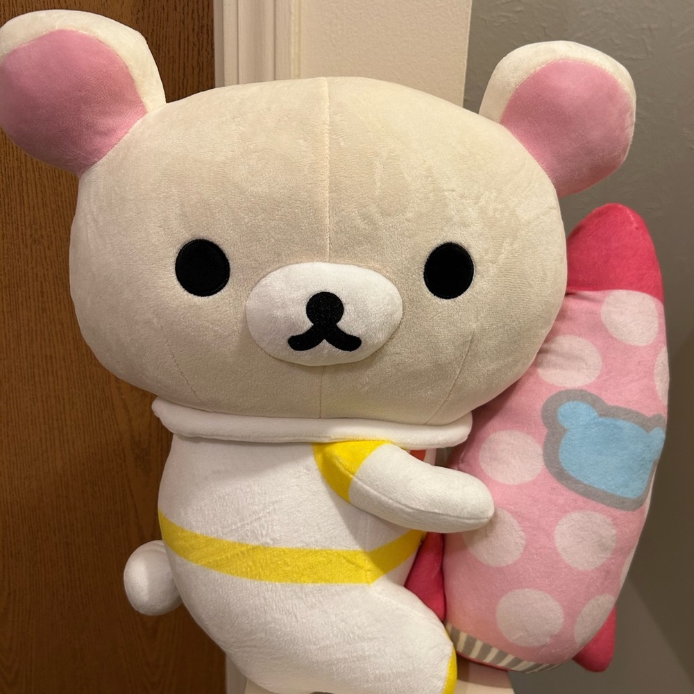 Bear Plush with Rocket Ship